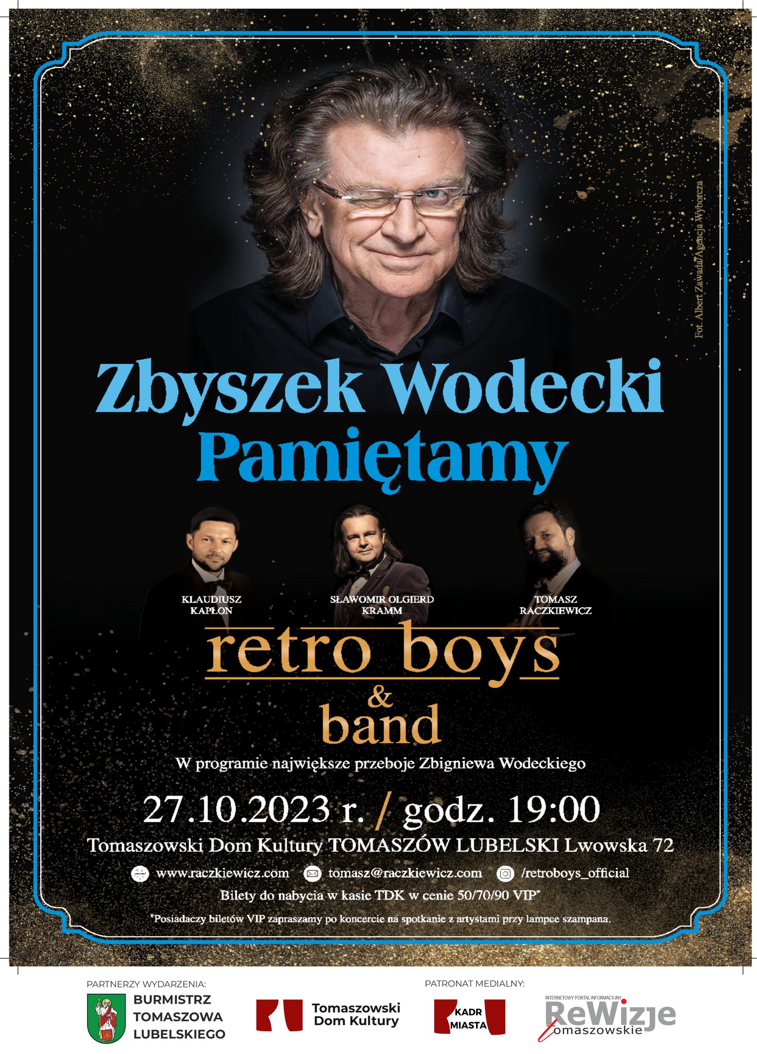 Koncert: Retro Boys and band "Zbyszek Wodecki Pamiętamy"