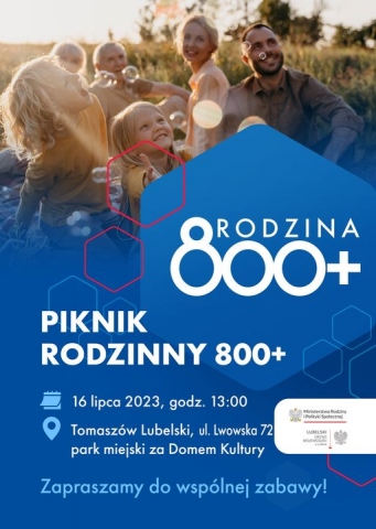 "Piknik Rodzinny 800+"
