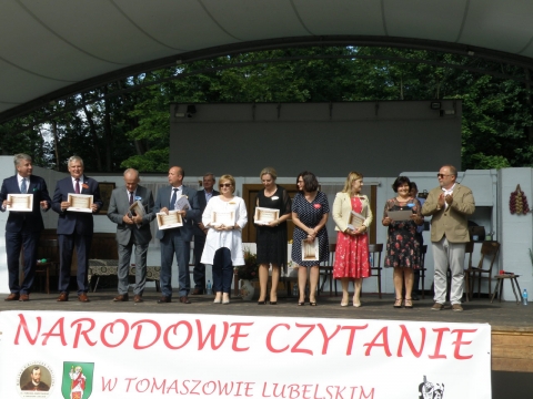Balladyna J. Słowackiego, czyli Narodowe Czytanie w Tomaszowie Lubelskim 2020