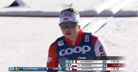 Monika Skinder 31. w eliminacjach sprintu MŚ w Oberstdorfie