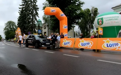 79 Tour de Polonge w Tomaszowie Lubelskim (video).